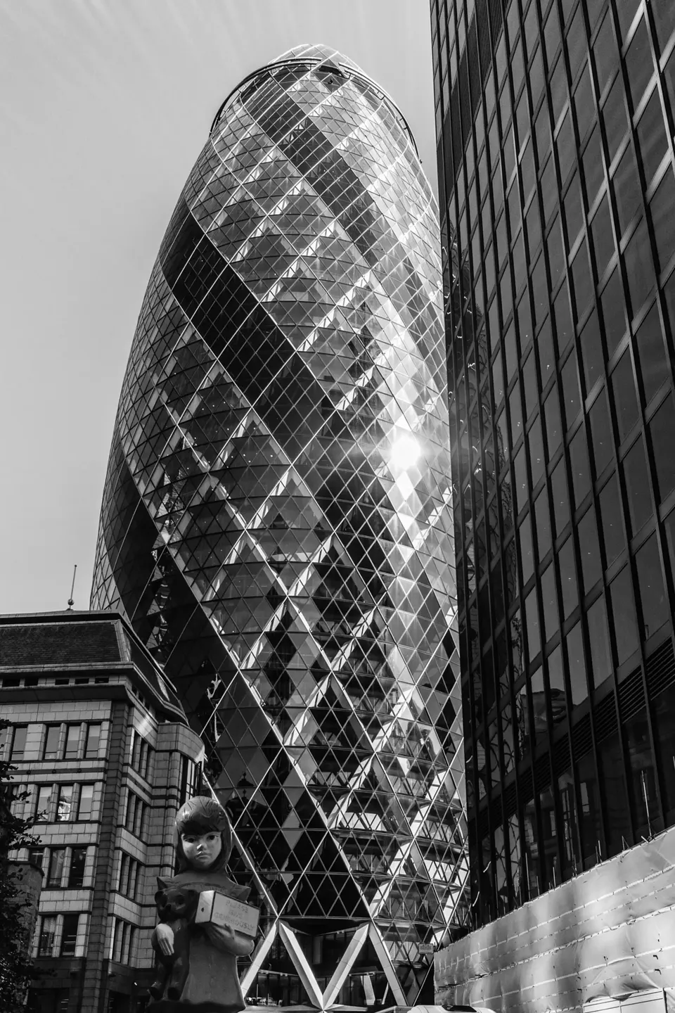 City of London skyline featuring The Gherkin