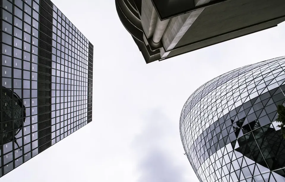 Modern office building exterior
